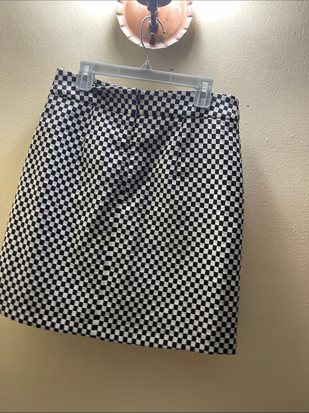 Zara checkered mini skirt small - Picture 3 of 8